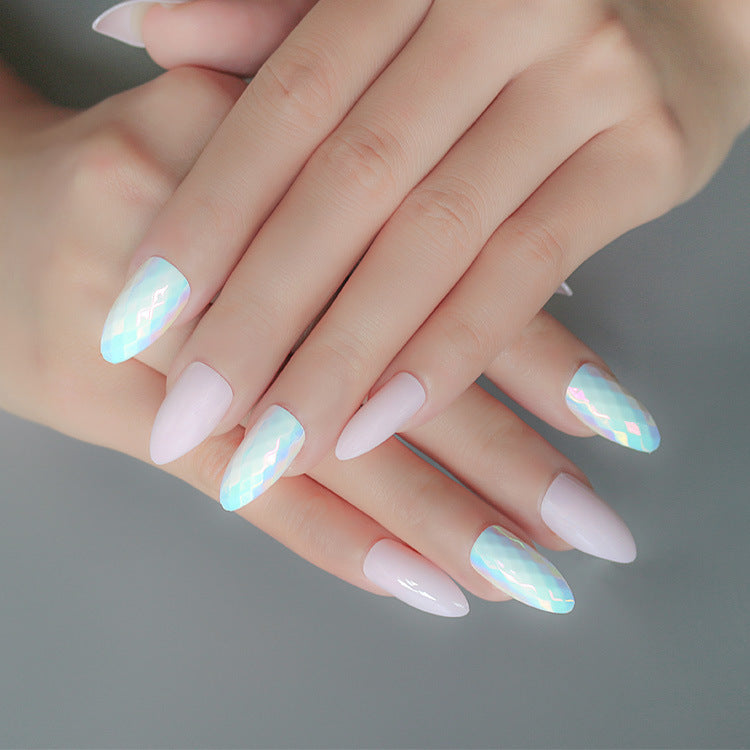 24 pieces of trendy wearable fake nail pieces 24 pieces of trendy wearable fake nail pieces